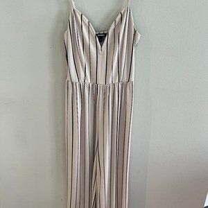 Express Striped Jumpsuit